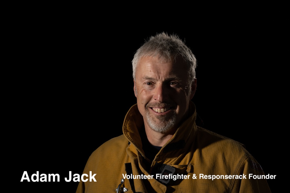 Adam Jack, Volunteer Firefighter & Founder