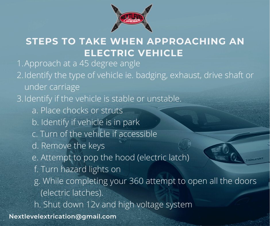 Electric Vehicle Approach Checklist Responserack