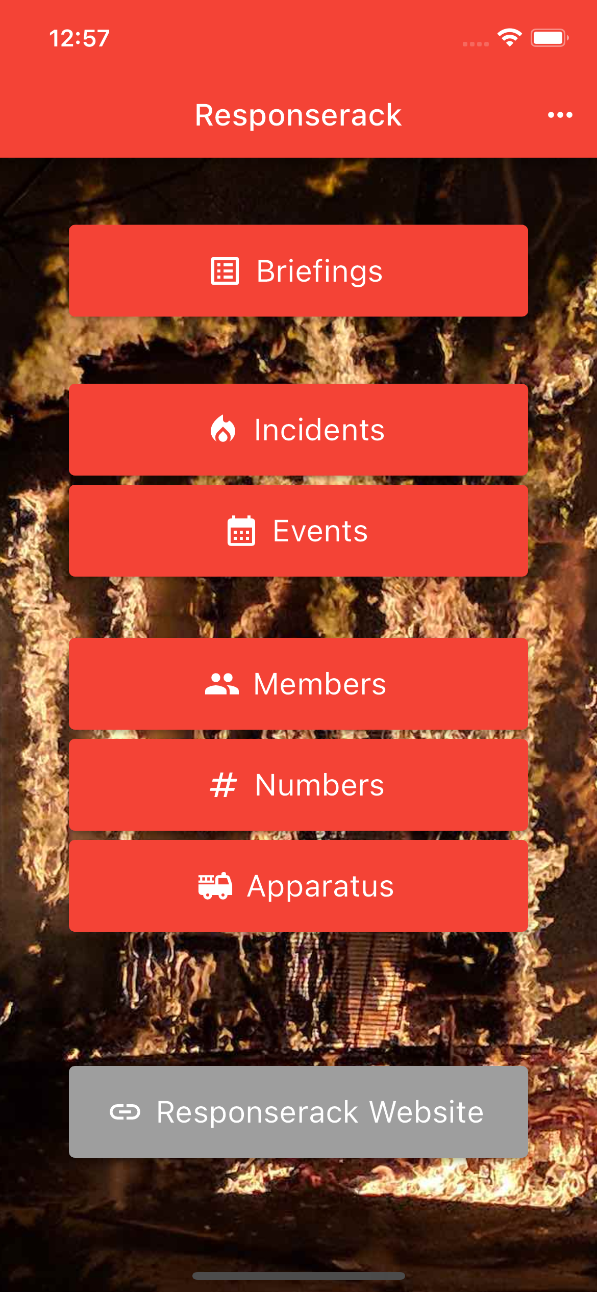 Responserack Mobile Application for Volunteer Firefighters