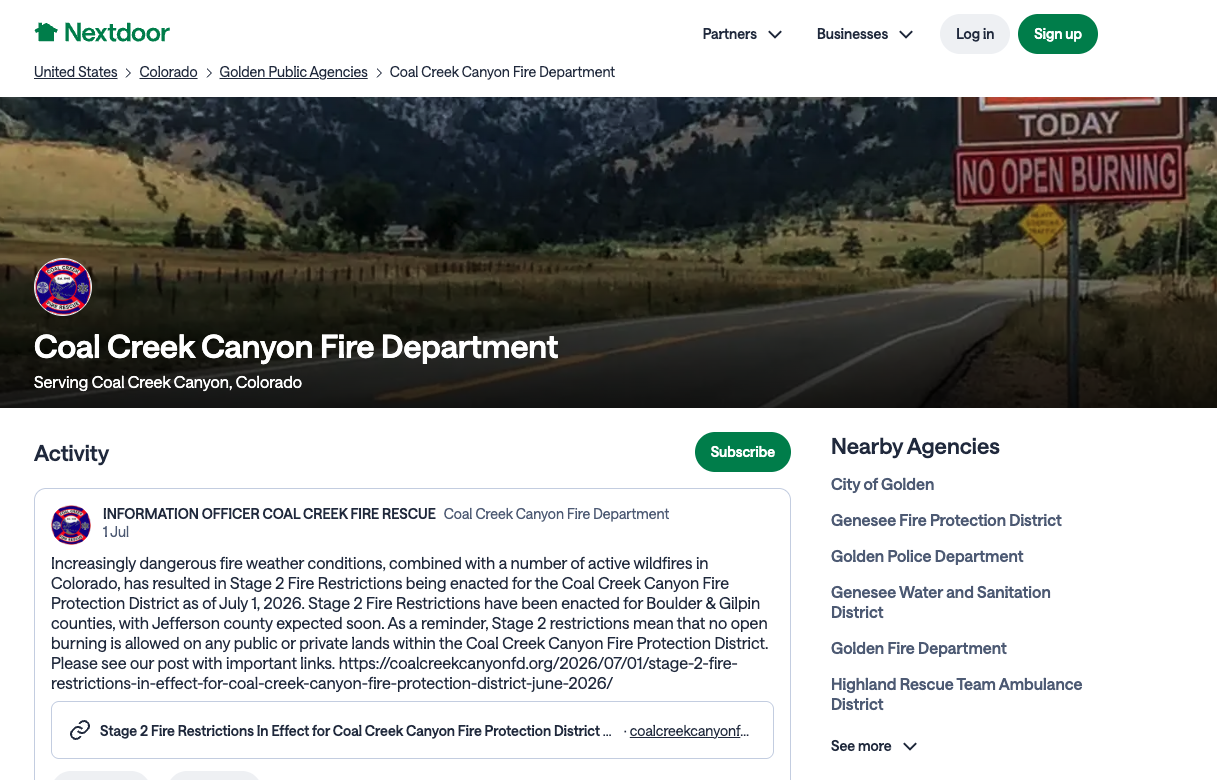Nextdoor for Public Agencies: Agency